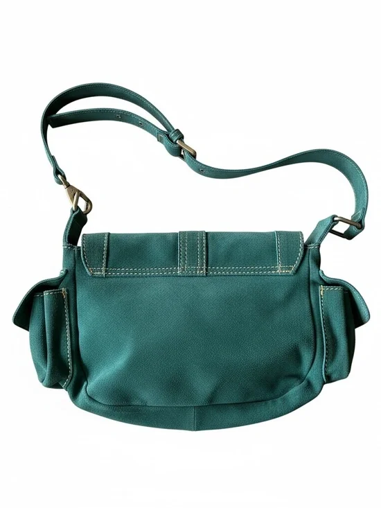 Free People Wylie Saddle Bag, NWOT, Green - Picture 4 of 7